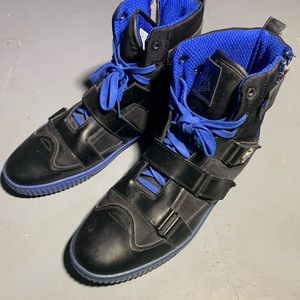 Vlado Footwear black/blue high tops